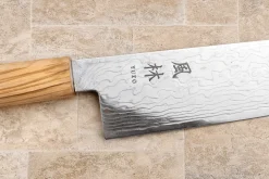 Couteau santoku 18cm japonais Yuzo Ryuho Damas SG2