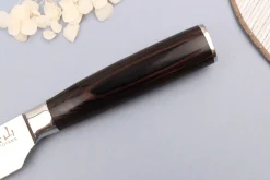 Couteau santoku 12cm Kutoyama Black Pakka
