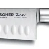 Couteau santoku 17cm professionnel Fischer ZEN extrême dureté