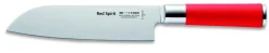 Couteau santoku DICK Red Spirit acier inoxydable 18cm manche rouge