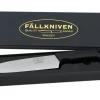 Couteau santoku Fallkniven Chef's Knife K2 lame 17,5cm manche thermorun noir