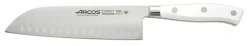Couteau santoku forgé Riviera White Arcos lame 18cm acier NITRUM®
