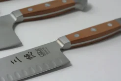 Couteau santoku Gude Alpha Poire 18cm en acier forgé