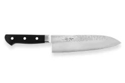 Couteau santoku japonais artisanal Kagekiyo Hammered 18cm