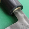 Couteau santoku japonais artisanal Wusaki Nakata BS2 16.5cm manche en noyer