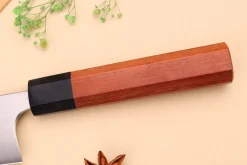 Couteau santoku japonais artisanal Shibata Koutetsu AS 16,5cm