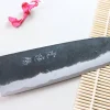 Couteau santoku japonais artisanal Wusaki Yuzo BS2 17cm