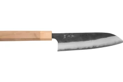 Couteau santoku japonais artisanal Yoshimi Kato AS Brut 16,5cm