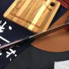 Couteau santoku japonais artisanal martelé Yu Kurosaki Shizuku 16.5cm acier SG2
