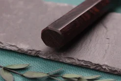 Couteau santoku japonais artisanal Yu Kurosaki Fujin 16,5cm SG2