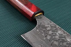 Couteau santoku japonais artisanal Yoshimi Kato 16.5cm SG2 Damascus