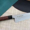 Couteau santoku japonais Japan Kanetsune Blue Steel damas 16.5cm
