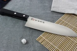 Couteau santoku japonais Kanetsugu Rev 21 lame 17cm micro dentée