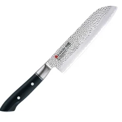Couteau santoku japonais Kasumi Hammered lame martelée 17.5cm