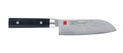 Couteau santoku japonais Kasumi Masterpiece damas haut de gamme 13cm
