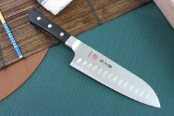 Couteau santoku japonais MAC Professional alvéolé 17cm