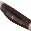 Couteau santoku japonais Miyabi 6000MCT lame martelée 18cm + manche en Pakka