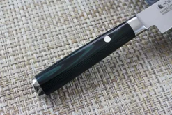 Couteau santoku japonais Satake Cutlery Helios 17cm damas 69 couches