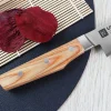 Couteau santoku japonais Shimomura Un-Ryu 16cm damas 33 couches