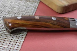 Couteau santoku japonais Takeshi Saji R2 Damas Mosaïque 17,5cm
