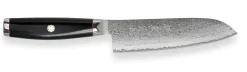 Couteau santoku japonais Yaxell SuperGou Ypsilon 16.5cm damas 193 couches