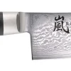 Couteau Santoku japonais Yaxell RAN lame 12.5cm damas 69 couches