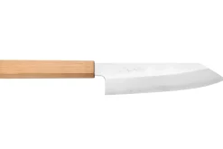 Couteau santoku kiritsuke 18cm japonais artisanal Hado Ginsan Cherry
