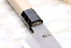Couteau santoku kiritsuke 18cm japonais artisanal Sakai Kikumori Kikuzuki Rin