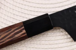 Couteau santoku kiritsuke 16cm japonais Sakai Takayuki Kurokage VG10 manche en wengé