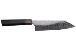 Couteau santoku kiritsuke japonais Kanetsugu Zuiun Kiwami revêtement DLC 18cm