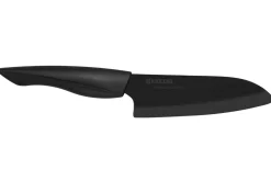 Couteau Santoku Kyocera lame 14 cm en céramique noire
