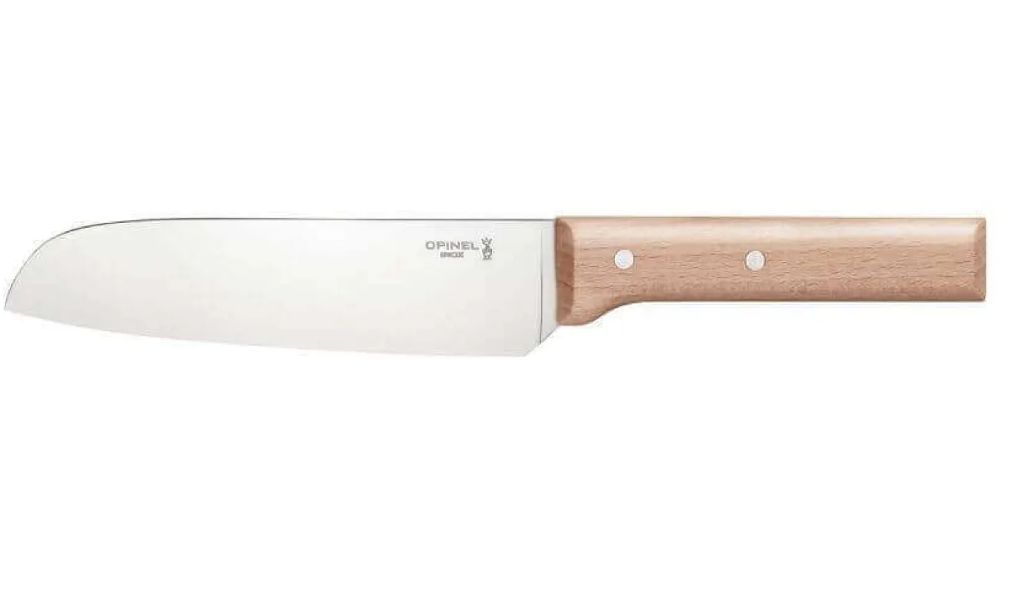 Couteau Santoku Opinel Parallèle n°119 lame 17cm manche hêtre