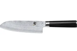 Couteau santoku pour gaucher damas Shun lame 18cm