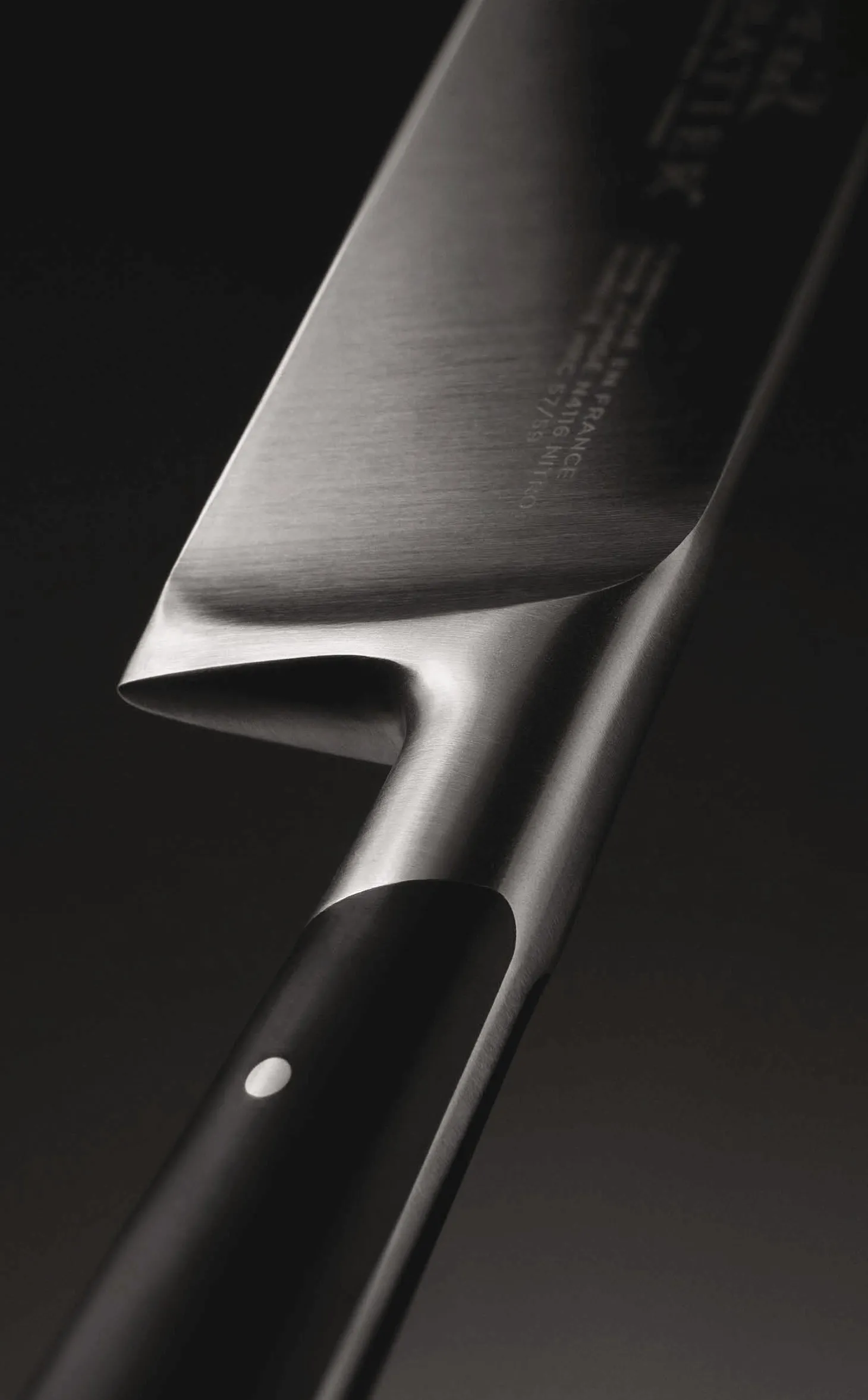 Couteau santoku Sabatier Edonist forgé 18cm fabrication française