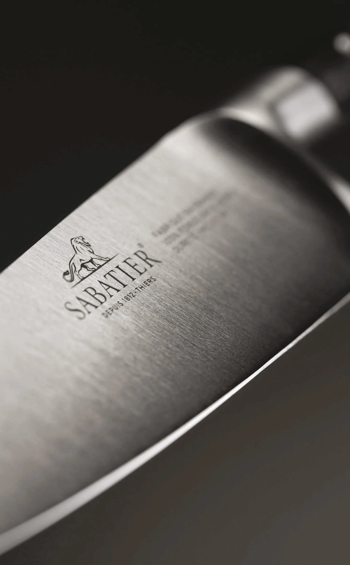 Couteau santoku Sabatier Edonist forgé 18cm fabrication française