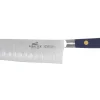 Couteau santoku Sabatier Idéal Bleu Abysse 100% forgé lame 18cm