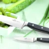 Couteau Santoku Sabatier International Pluton alvéolé 18cm manche 3 rivets