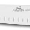 Couteau Santoku SABATIER Saveur alvéolé 100% forgé 18cm rivets laiton