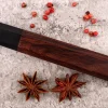 Couteau santoku Sayuto Séquoia San Mai martelé 13,5cm