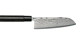 Couteau Santoku Tojiro Shippu Black damas lame 16,5cm