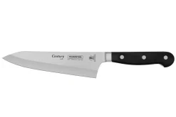 Couteau santoku Tramontina Century Rocking lame forgée 18cm manche polycarbonate noir
