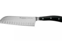 Couteau santoku Wüsthof Classic Ikon forgé lame alvéolée 17cm