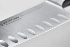 Couteau santoku Wüsthof Classic Ikon forgé lame alvéolée 17cm