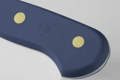 Couteau santoku Wüsthof Classic Colour Wild Blueberry forgé lame alvéolée 17cm