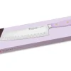 Couteau santoku Wusthof Classic Colour Purple Yam forgé lame alvéolée 17cm