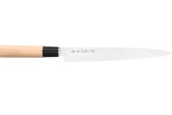 Couteau à sashimi 21cm japonais Satake Cutlery Tsuchime en magnolia
