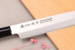 Couteau à sashimi 24cm japonais Satake Cutlery manche en magnolia
