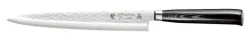 Couteau sashimi japonais Tamahagane Tsubame lame martelée 24cm acier VG5
