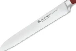 Couteau à saucisson Wusthof Classic Colour Tasty Sumac forgé lame crantée 14cm