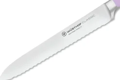 Couteau à saucisson Wusthof Classic Colour Purple Yam forgé lame crantée 14cm